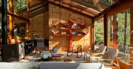 10 ideias de móveis de madeira para decorar uma casa de campo