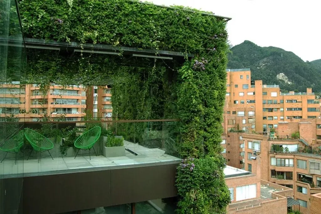 Maior Jardim vertical do mundo na Colombia