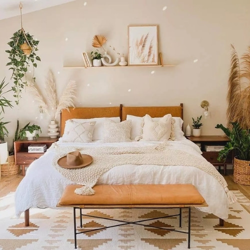 Quarto de casal Plantas