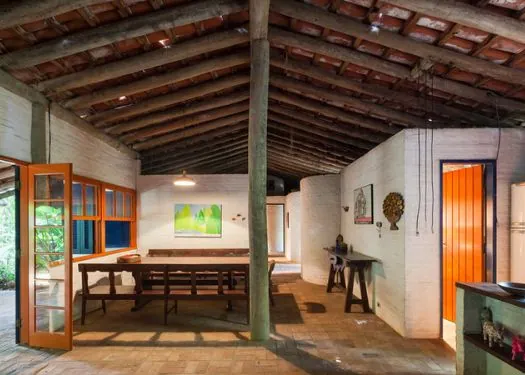 casa simples Cabana duas águas