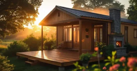 10 fotos de casas de madeira simples perfeitas para quem ama o rústico