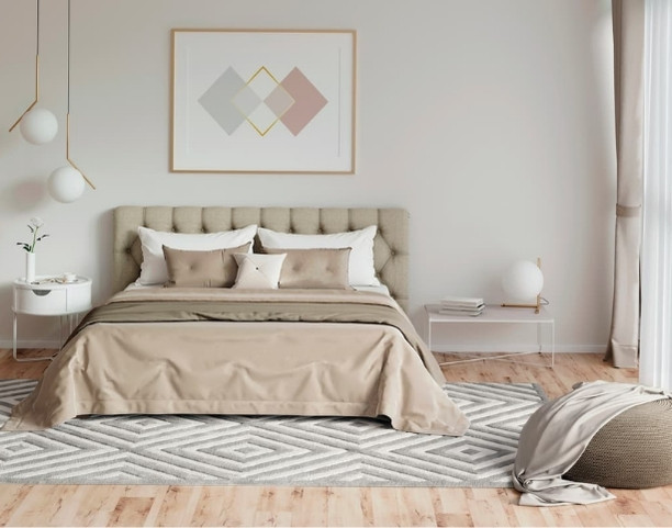 quarto de casal organizado