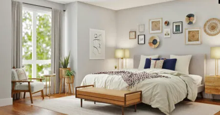 Quarto de Casal Simples: Como Decorar +12 ideias para um espaço aconchegante