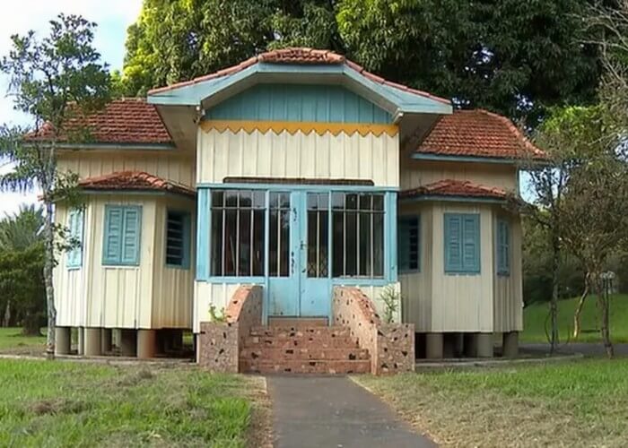 Casa preservada no interior do Paraná