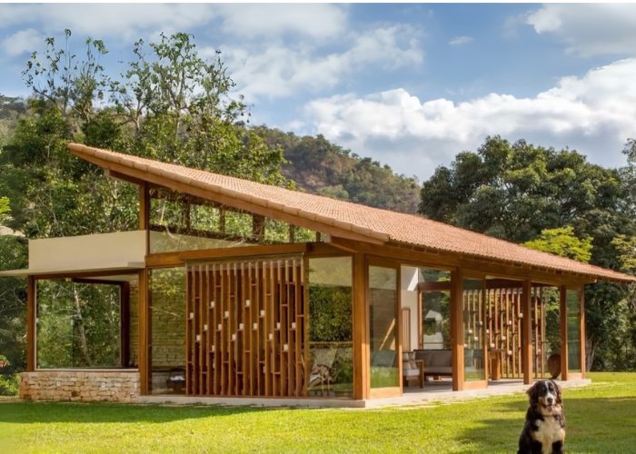 Casa meia-água bonita