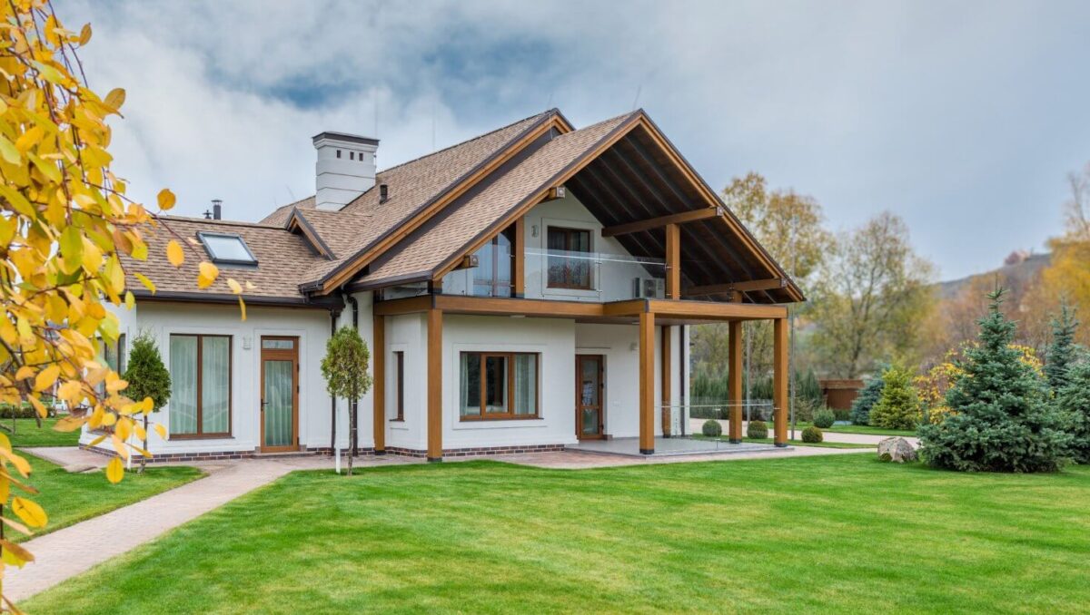 Casa de Madeira Estilo Americano