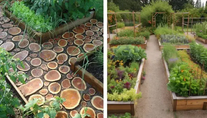 Horta com Caminhos Naturais