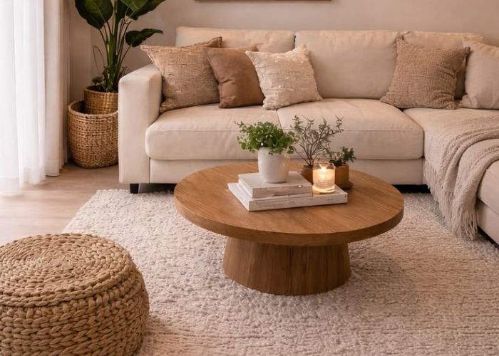 Inspirações de mesinha de centro decorada estilo Pinterest com visual moderno