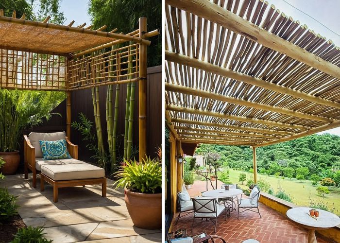 Materiais necessários para fazer um pergolado de bambu