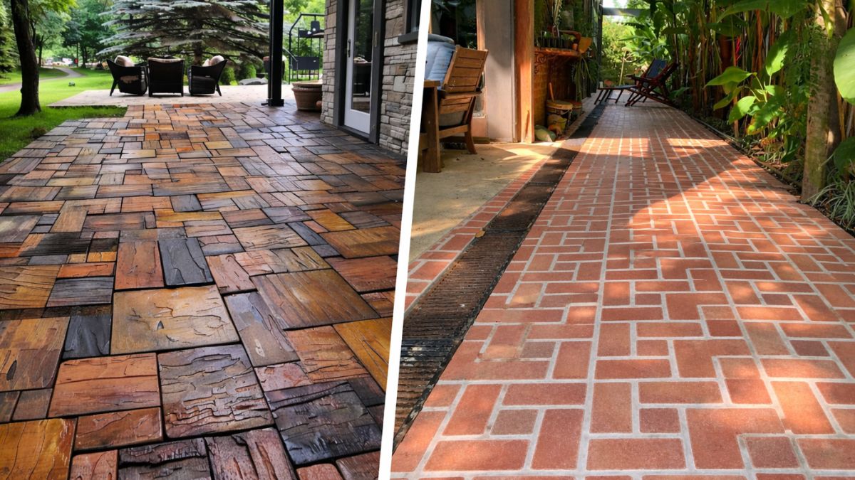 pisos rústicos para área externa