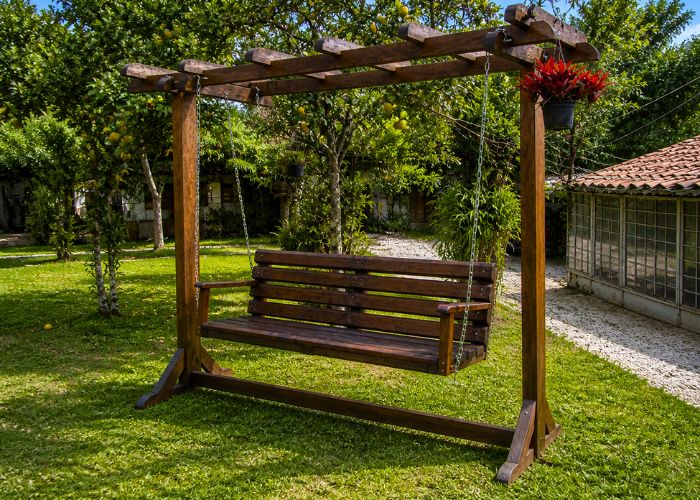 balanço namoradeira jardim