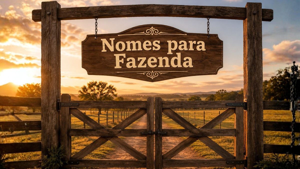 Nomes para Fazenda