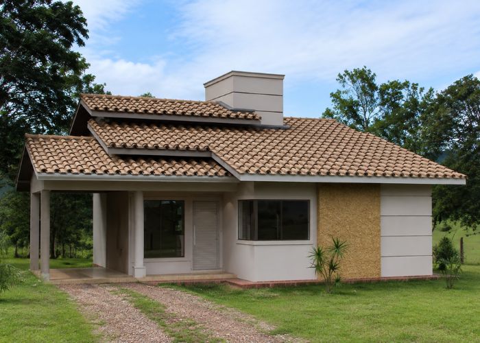 modernizar uma casa com telhado colonial