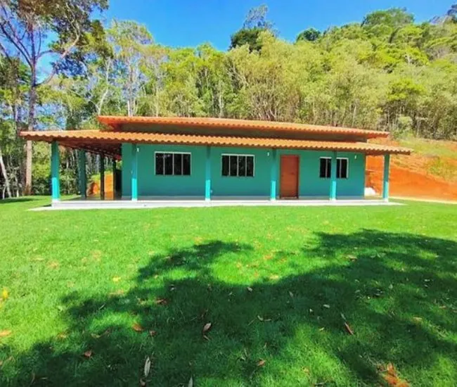 casa de campo envarandada