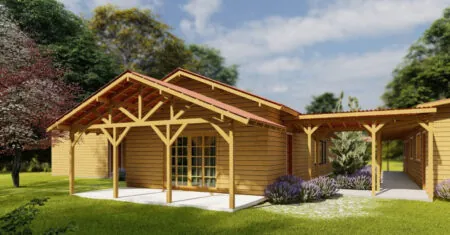 Casas de madeira com varanda: 10 modelos simples e bonitas