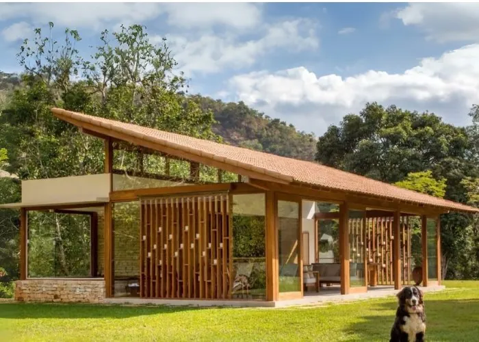 Casa meia-água bonita
