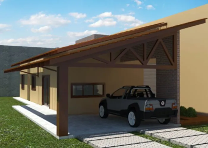 Térrea com garagem lateral