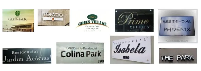 Nomes de Residenciais